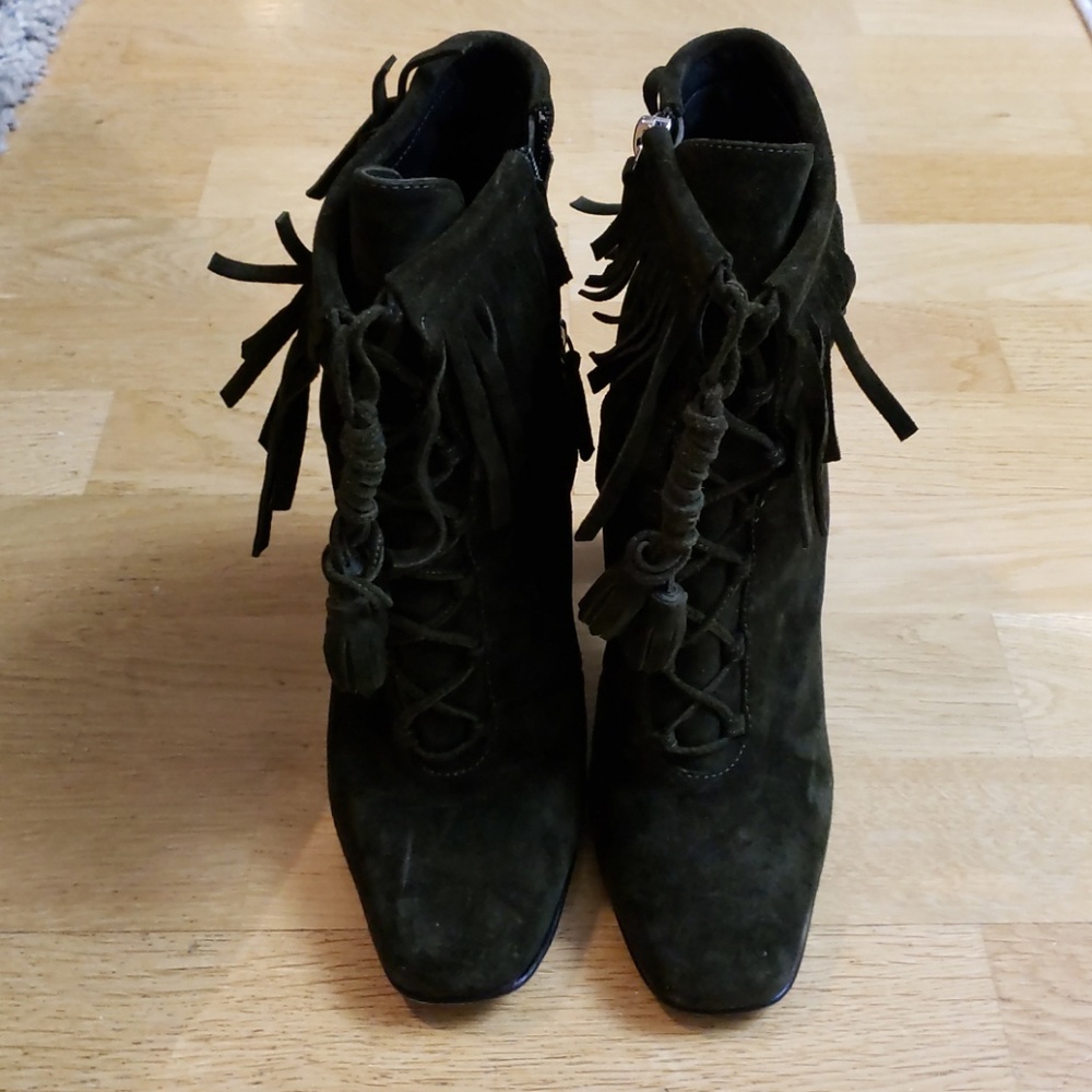 SIZE 40.5 OLIVE GREENGIUSEPPE ZANOTTI